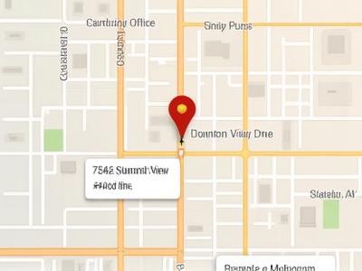 Map showing Vista Living office location in Denver, CO